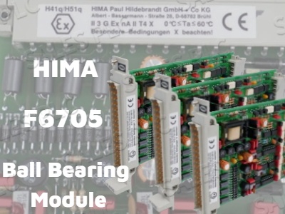 Enhancing Industrial Safety with HIMA F6705 Ball Bearing Module