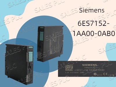 Siemens 6ES7152 - 1AA00 - 0AB0 interface module: a reliable partner for industrial automatio