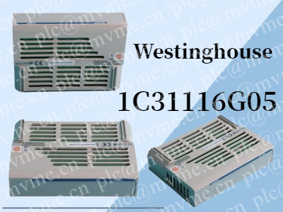 Westinghouse 1C31116G05 Analog Input Module: Elevating Industrial Data Acquisition to New Heights