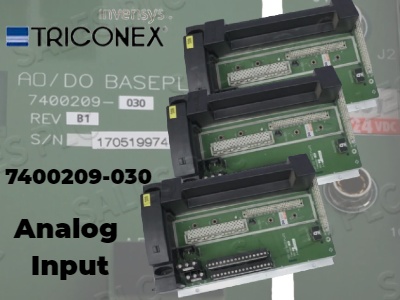  The TRICONEX 7400209-030 Analog Input Main Processor: A Cornerstone for Industrial Safety Systems