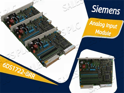 Upgrade Your Process Control in One Slot: Meet the Siemens 6DS1722-8RR Analog Input Module
