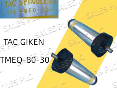 TAC GIKEN TMEQ-80-30 spindle motor: driving a new leap in industrial precision and efficiency