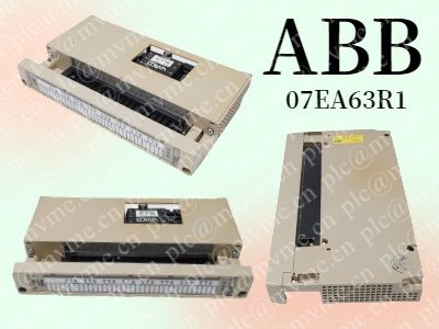 Unveiling the Power of ABB 07EA63R1 GJV3074353R1 Analog Input Module