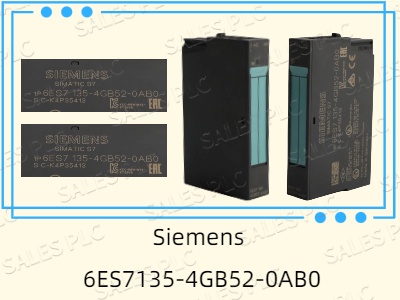 Siemens 6ES7135 - 4GB52 - 0AB0 electronic module is launched, enabling new changes in industrial automation. 