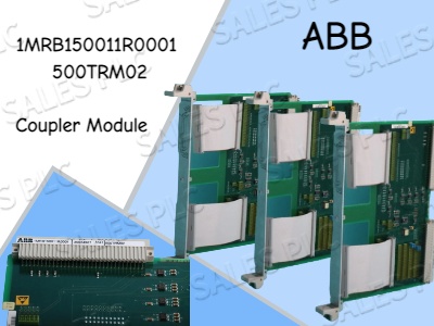 Enhancing Industrial Communication with the ABB 1MRB150011R0001 500TRM02 Coupler Module