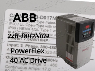 Exploring the 22B-D017N104 PowerFlex 40 AC Drive: Efficient Motor Control for Industrial Applications