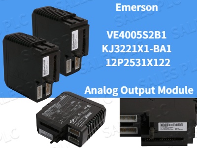 Emerson VE4005S2B1 KJ3221X1-BA1 12P2531X122 Analog Output Module: A Reliable Solution for Industrial Automation